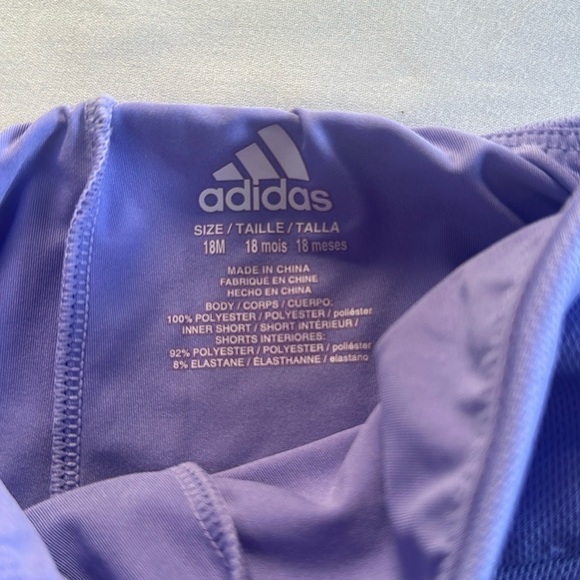 Adidas -  Purple/Pink kids tennis skort. - Picture 2 of 5